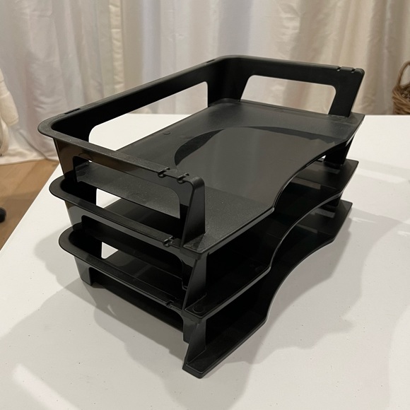 Office Stacking File Trays Paper Sorter Office Organizer Set Of 7